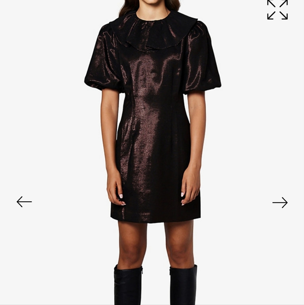 NWT Align Metallic Gara Dress